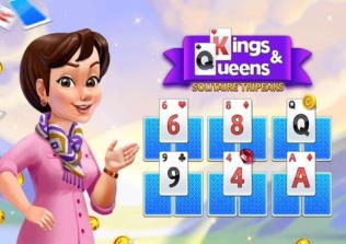 Kings and Queens Solitaire Tripeaks
