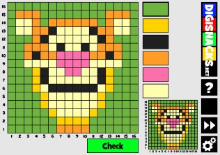 Mosaics 16x16 - Cartoons