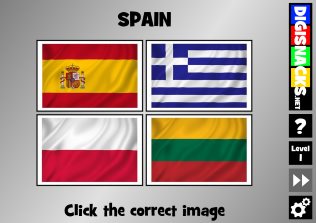 Picture quiz - European flags